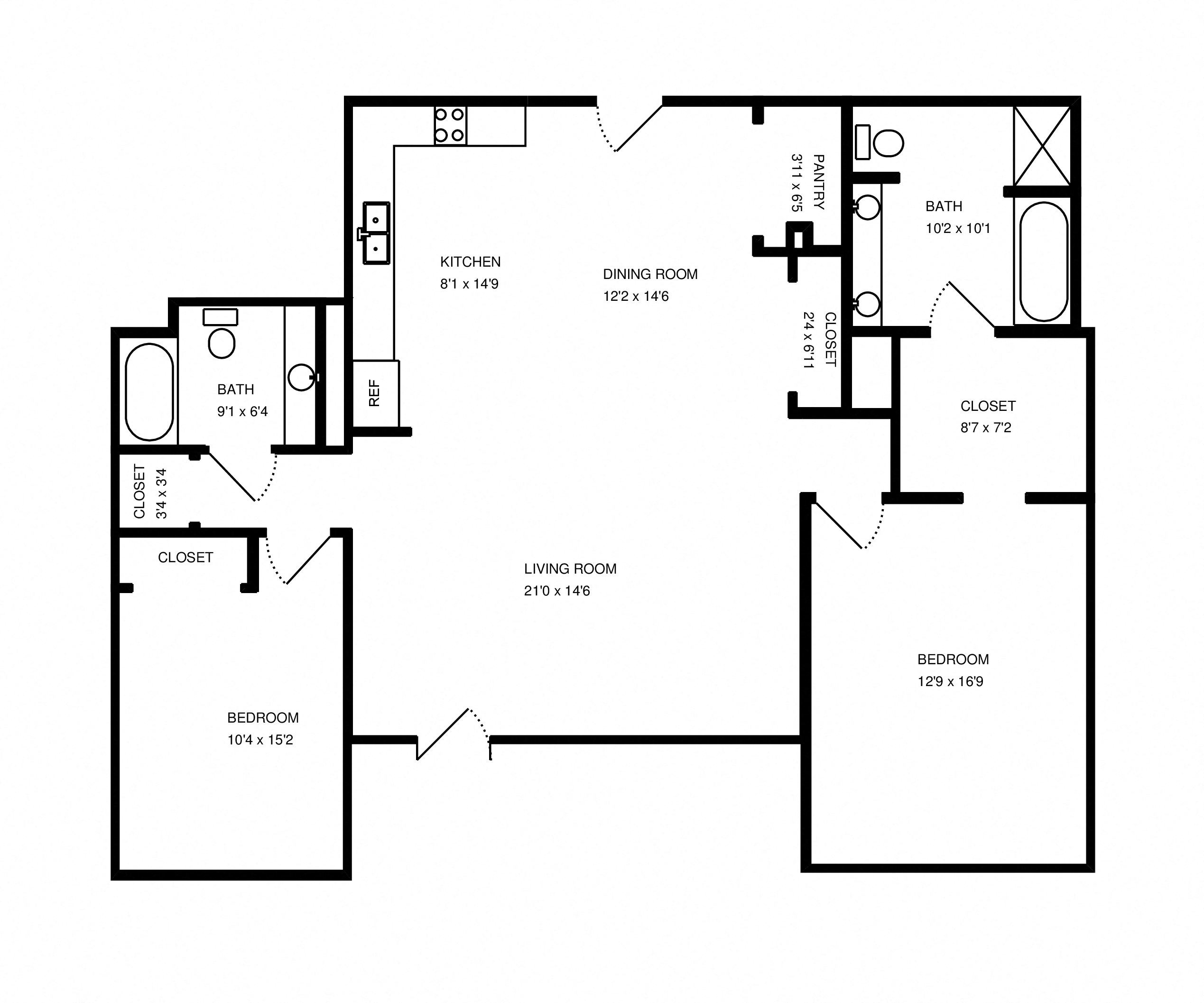 Two Bedroom
